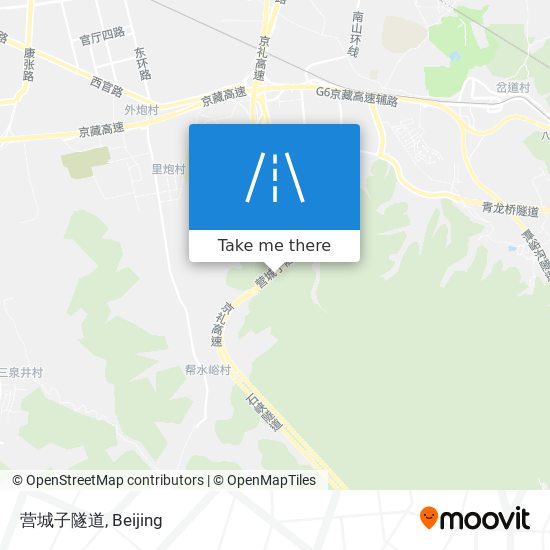 营城子隧道 map