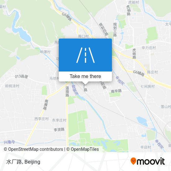 水厂路 map