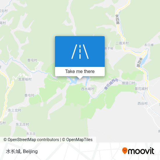 水长城 map
