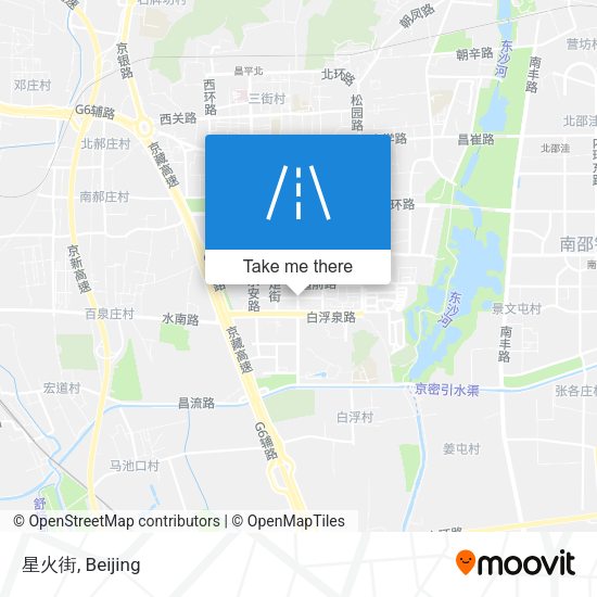 星火街 map
