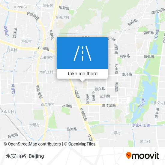 永安西路 map