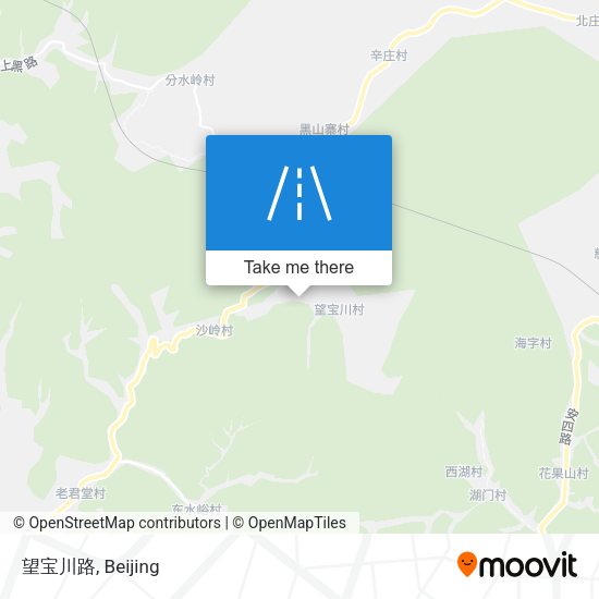 望宝川路 map