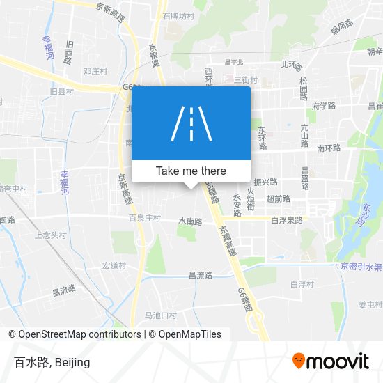 百水路 map