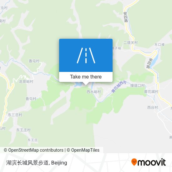 湖滨长城风景步道 map