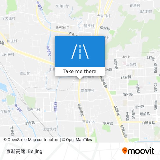 京新高速 map