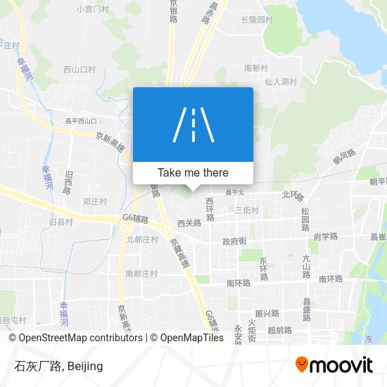 石灰厂路 map