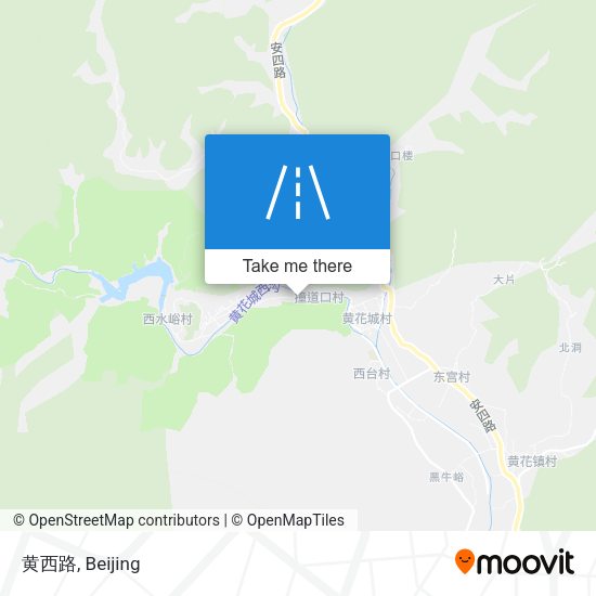 黄西路 map