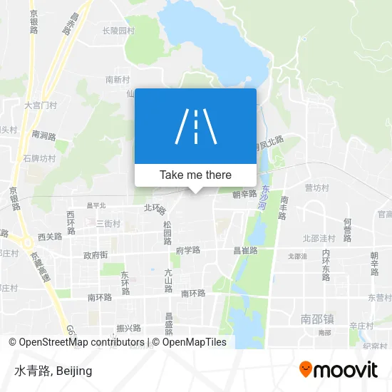 水青路 map