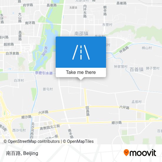 南百路 map
