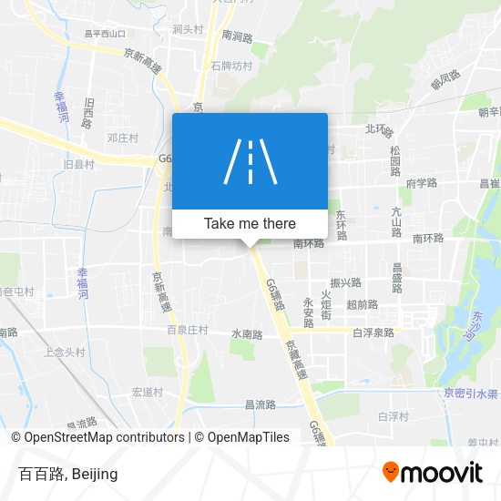 百百路 map