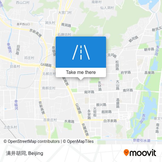 满井胡同 map