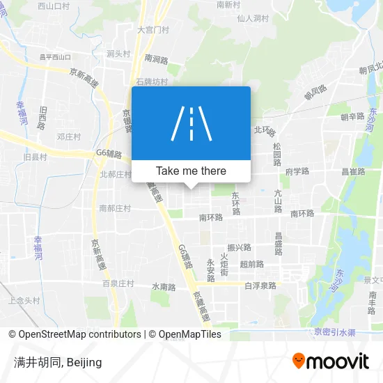 满井胡同 map