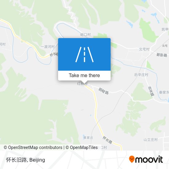 怀长旧路 map