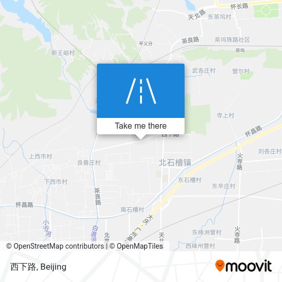 西下路 map