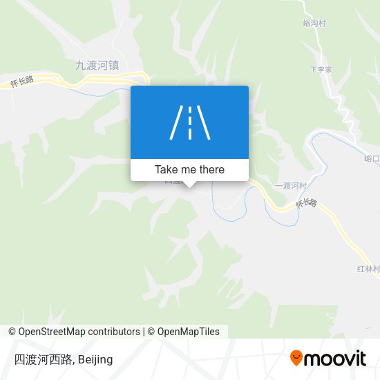 四渡河西路 map