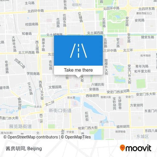 酱房胡同 map