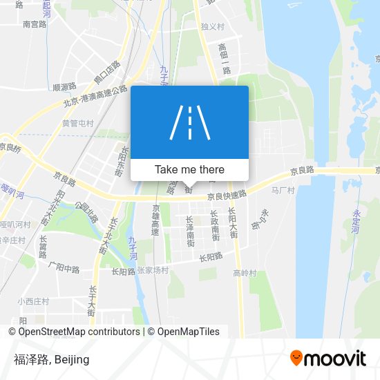 福泽路 map