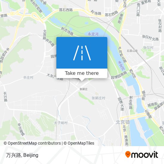 万兴路 map