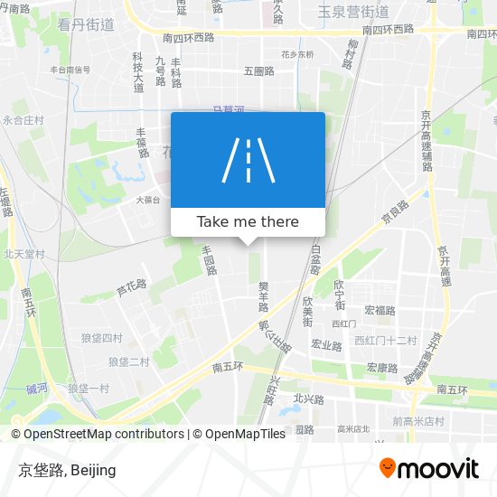 京垡路 map