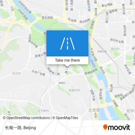 长顺一路 map