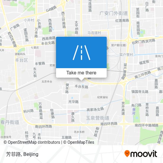 芳菲路 map