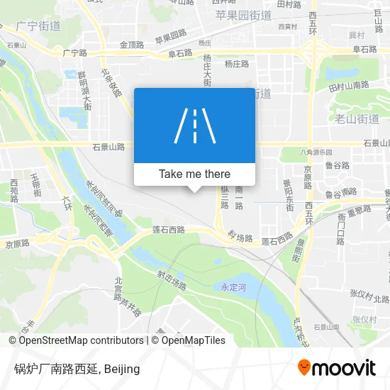 锅炉厂南路西延 map