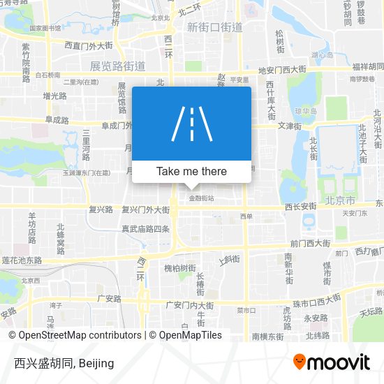 西兴盛胡同 map