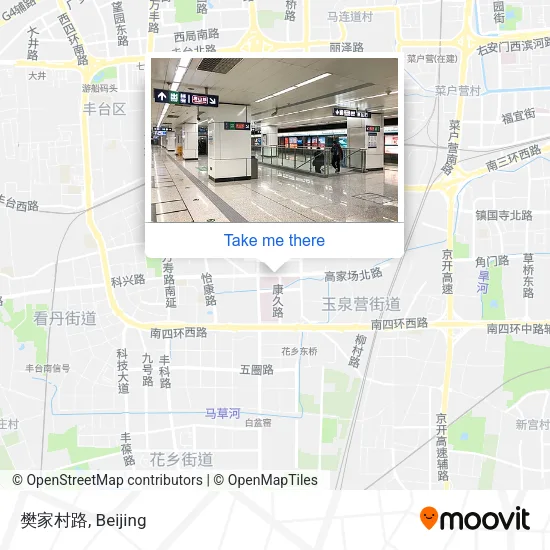 樊家村路 map