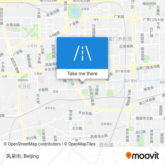 凤泉街 map