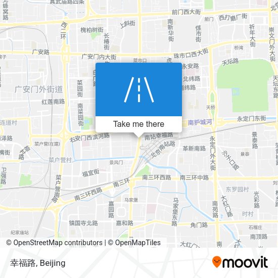 幸福路 map
