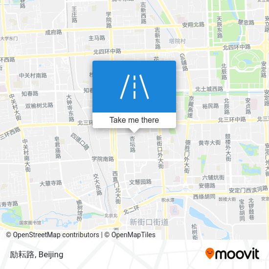 励耘路 map