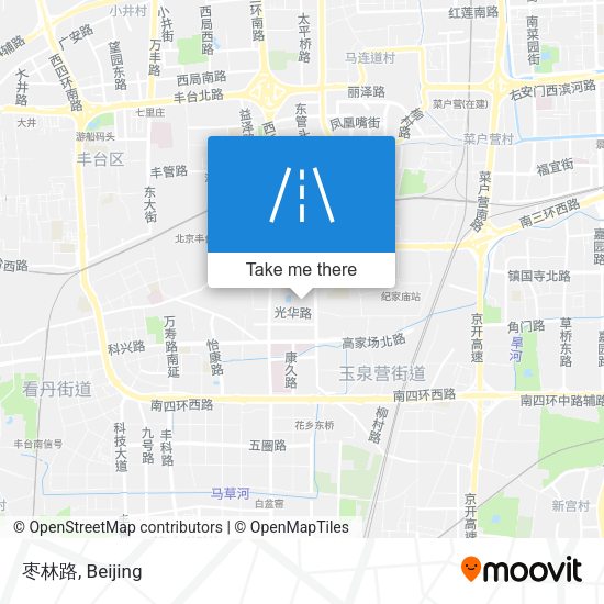 枣林路 map