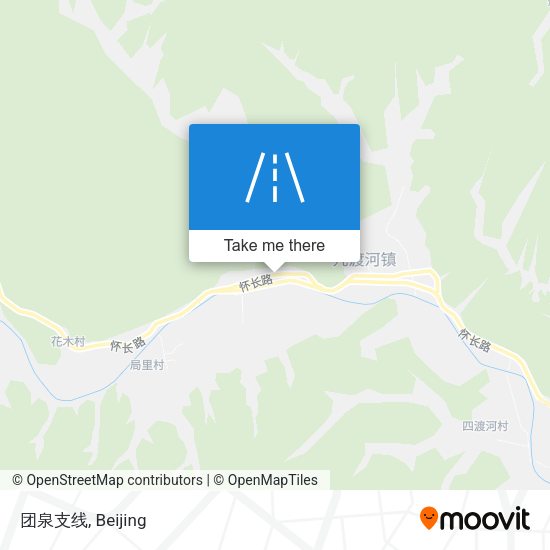 团泉支线 map