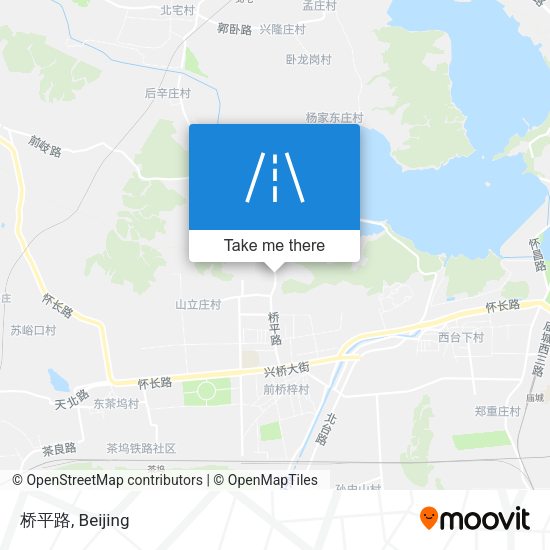 桥平路 map