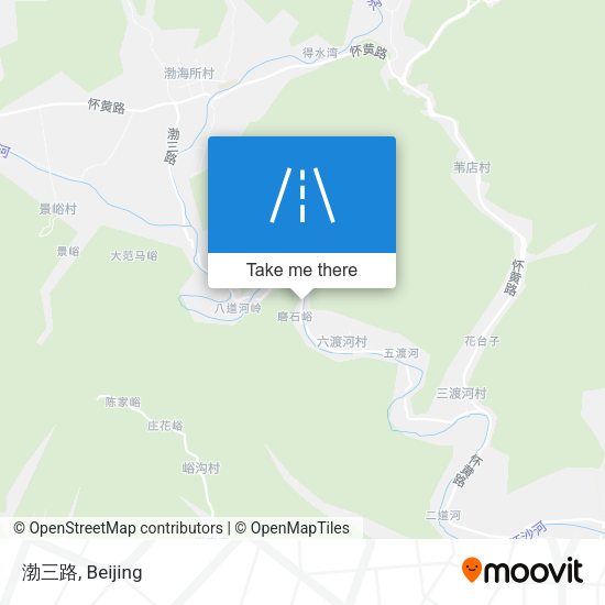 渤三路 map