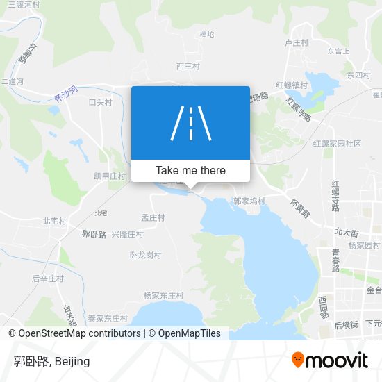 郭卧路 map