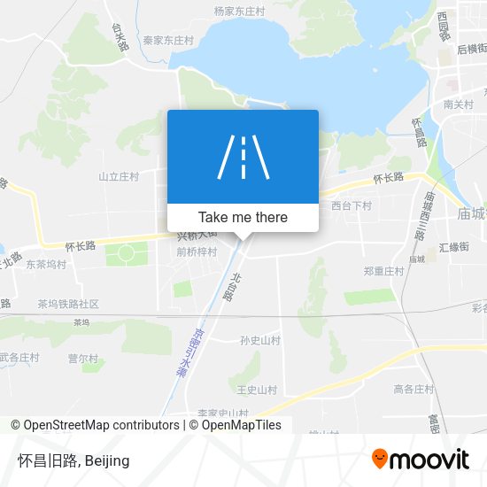 怀昌旧路 map