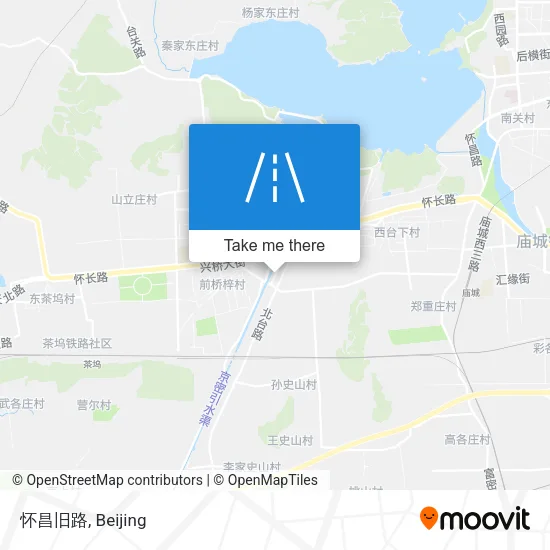 怀昌旧路 map