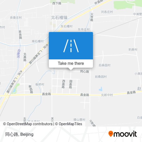 同心路 map