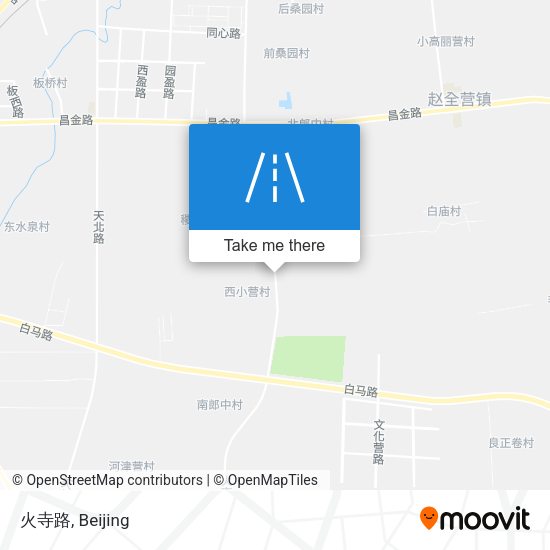 火寺路 map