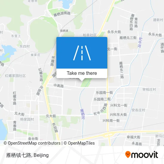 雁栖镇七路 map