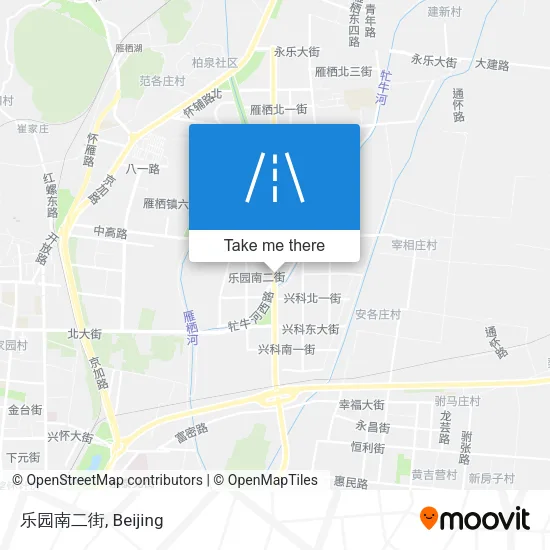 乐园南二街 map
