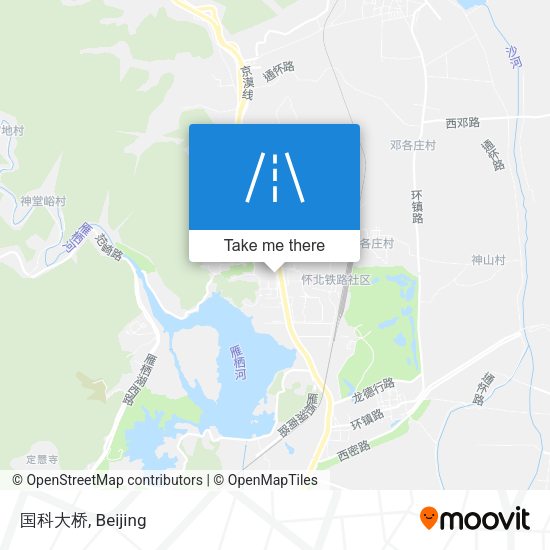 国科大桥 map