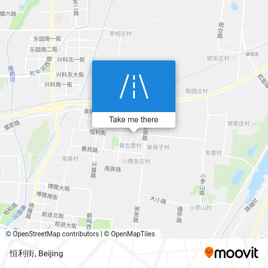 恒利街 map