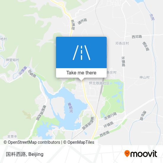国科西路 map