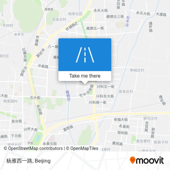 杨雁西一路 map
