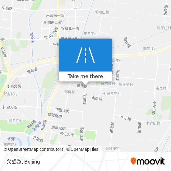 兴盛路 map