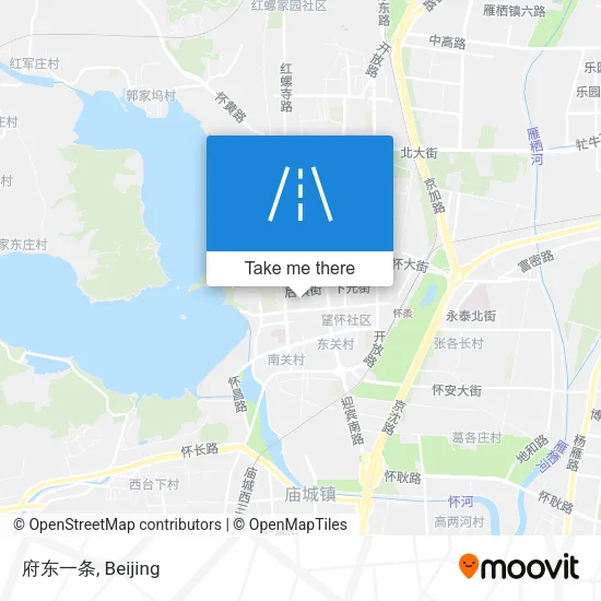 府东一条 map