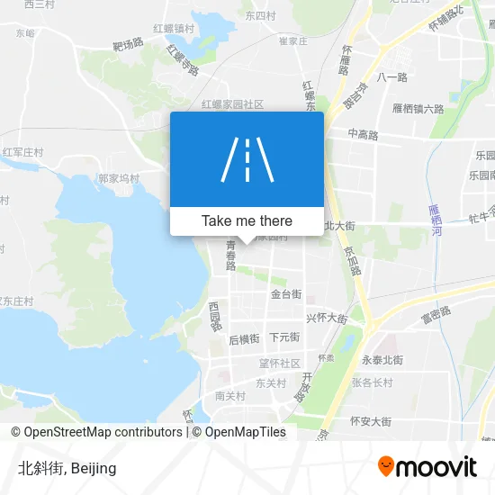 北斜街 map
