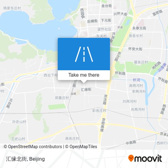 汇缘北街 map